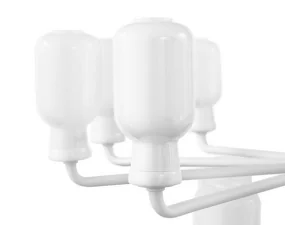 Lustr Amp Chandelier Small, white