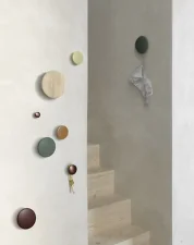 Sada věšáků The Dots Metal, umber