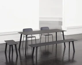Lavice CPH Deux 215 L140, ink black/beech