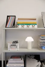 Přenosná stolní lampa PC Portable, cream white