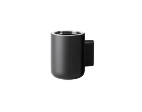 Nástěnný kelímek na kartáčky, black