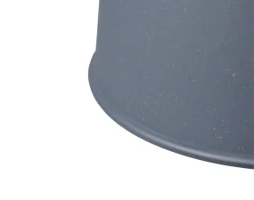 Závěsná lampa Grain, blue-grey