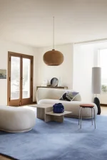 Sofa Rico bouclé, off-white