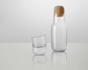 Sklenice Corky Glasses, nízké clear, set 4 ks