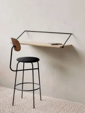 Čalouněná barová židle Afteroom Plus Bar Chair, maple 222/black steel