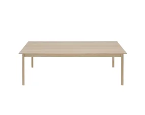 Kancelářský stůl Linear System Table, Oak Veneer/Oak