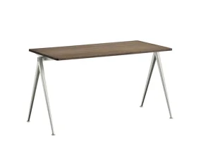 Pracovní stůl Pyramid Table 01, beige / smoked oak