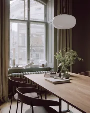 Závěsné svítidlo Karl-Johan Pendant Lamp, Small, opal glass