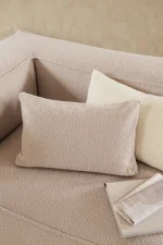 Polštář Clean Wool Boucle, natural