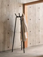 Věšák Knit, black