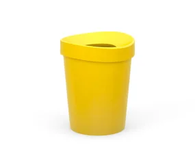Koš Happy L, yellow