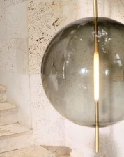 Závěsná lampa Kandinsky 45, smoked grey
