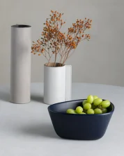 Servírovací mísa Curve M, navy blue