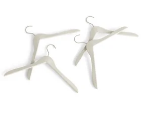 Ramínka Coat Hanger set 4 ks, warm grey