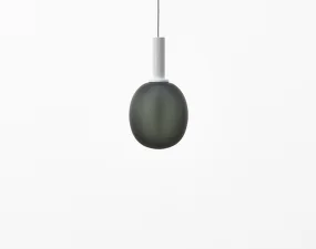 Závěsné svítidlo Ivy Single S PC1215, smoke grey / white