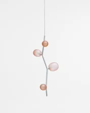 Závěsné svítidlo Ivy Vertical 4 PC1060, light pink / white