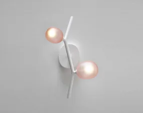 Nástěnná lampa Ivy Wall 2 PC1218, light pink / white