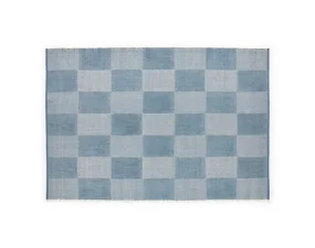 Koberec Check 140x200 cm, light blue