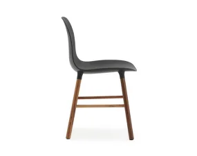 Židle Form, black/walnut