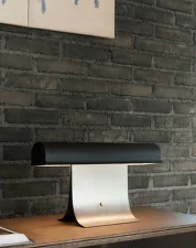 Stolní lampa Archive 50, black/steel