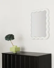 Zrcadlo Illu 65x50 cm, white