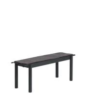 Textilní podsedák Linear Steel Bench 110, light grey