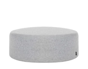 Pouf Folk Wide, univerzal grey wool
