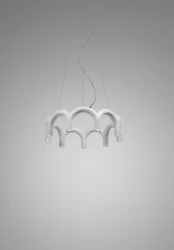 Závěsné svítidlo Arch Circle 76, white