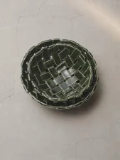 Keramická mísa Plait Bowl Ø30, emerald green