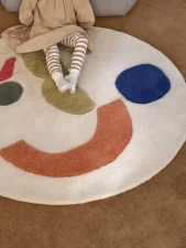 Dětský koberec Panto Tufted Rug Large, off-white