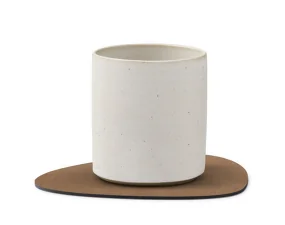 Podložka pod skleničku Curve Nupo, brown