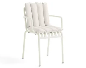 Prošívaný podsedák Palissade Chair and Armchair Soft Quilted Cushion, cream white