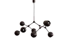 Závěsné svítidlo Drop Globe Mini, burned black (5m)