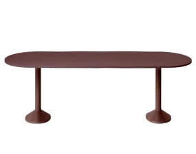 Konferenční stůl Midst 140x460, dark red