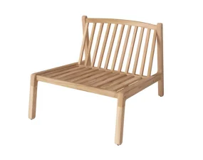 Zahradní křeslo Patio, untreated solid teak