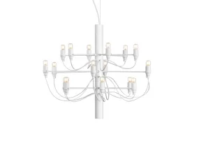 Lustr 2097/18 Clear Bulbs, matte white