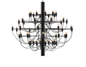 Lustr 2097/50 Clear Bulbs, matte black