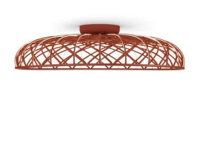 Stropní svítidlo Skynest, brick red
