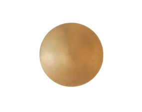 Věšák HiHat Knob Mini 2 ks, brass
