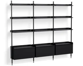 Policový systém Pier kombinace 133, black