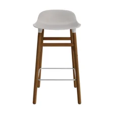 Barová židle Form 65 cm, warm grey/walnut