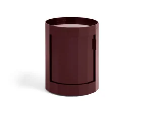 Úložný stolek Facet Cabinet Low, burgundy