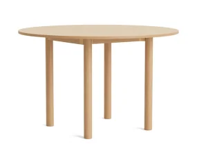Stůl Annex Round Ø120, lacquered oak