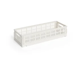 Úložný box Colour Crate Oblong Mini, off-white