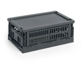 Plastové víko Colour Crate S, charcoal