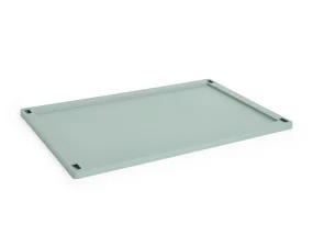 Plastové víko Colour Crate L, sage green