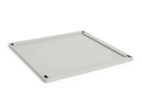 Plastové víko Colour Crate Square L, grey