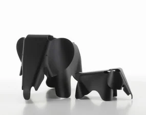 Slon Eames Elephant RE, deep black