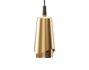 Závěsná lampa Umanoff, brass