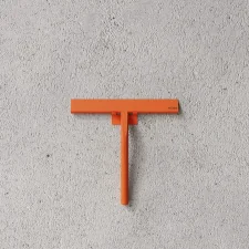 Koupelnová stěrka Shower Wiper, orange